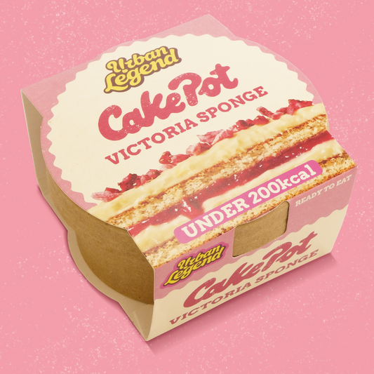 Victoria Sponge Cake Pot